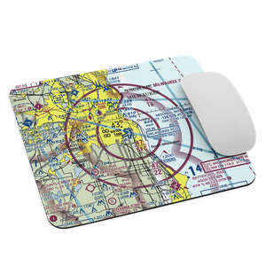 General Mitchell International Airport (MKE) VFR Sectional Mouse Pad
