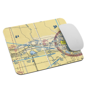 George Airport (89NE) VFR Sectional Mouse Pad