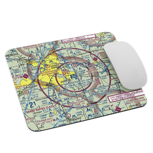 Gerald R. Ford International Airport (GRR) VFR Sectional Mouse Pad