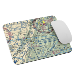 Gerstell Farms Airport (WV15) VFR Sectional Mouse Pad