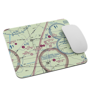 Ghost Apache Airport (45XS) VFR Sectional Mouse Pad