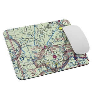 Gilliam-Mc Connell Airfield (BQ1) VFR Sectional Mouse Pad