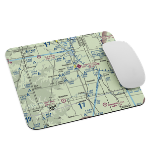 Gilmore Airport (57K) VFR Sectional Mouse Pad