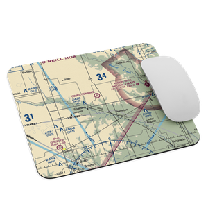 Glaser Airport (NE85) VFR Sectional Mouse Pad