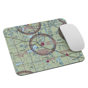Glenwood Municipal Airport (GHW) VFR Sectional Mouse Pad