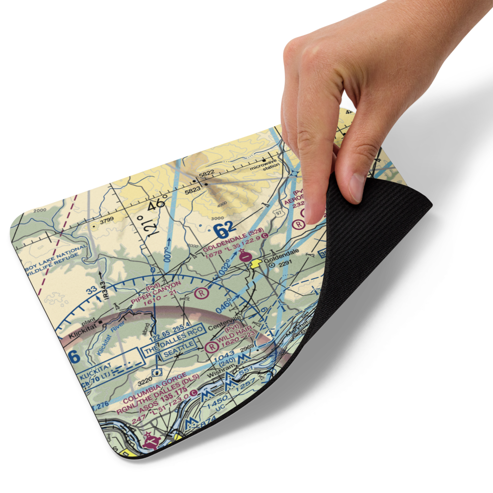 Goldendale Airport (S20) VFR Sectional Mouse Pad 