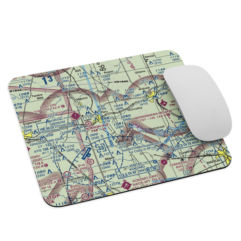 Goodenough Airport (83IN) VFR Sectional Mouse Pad 