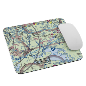 Goose Island Airport (1LA3) VFR Sectional Mouse Pad