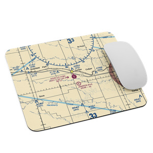 Gove County Airport (1QK) VFR Sectional Mouse Pad
