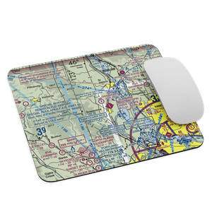 Grabhorn's Airport (8OR6) VFR Sectional Mouse Pad
