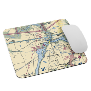 Grand Coulee Dam Airport (3W7) VFR Sectional Mouse Pad