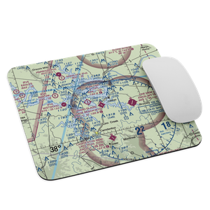 Grand Glaize Osage Beach Airport (K15) VFR Sectional Mouse Pad