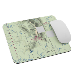 Granite Mountain Air Station (GSZ) VFR Sectional Mouse Pad