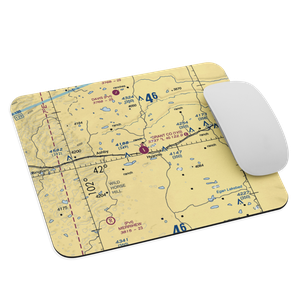 Grant County Airport (1V2) VFR Sectional Mouse Pad