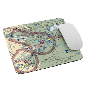 Great Bend Municipal Airport (GBD) VFR Sectional Mouse Pad