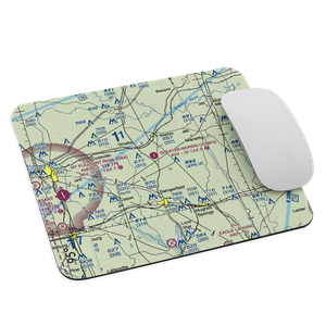 Greater Morris County Airport (8F5) VFR Sectional Mouse Pad