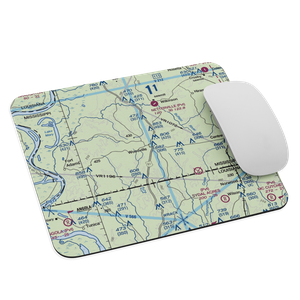 Green Acres Airport (12MS) VFR Sectional Mouse Pad