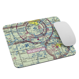 Green Castle Airport (IA24) VFR Sectional Mouse Pad