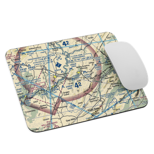 Greenbrier Airport (SSU) VFR Sectional Mouse Pad