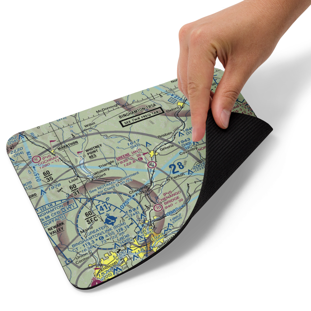 Greene Airport (4N7) VFR Sectional Mouse Pad 