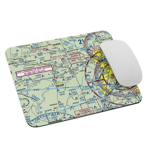 Greenridge RLA Restricted Landing Area (IN14) VFR Sectional Mouse Pad