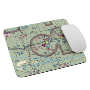 Gregory M. Simmons Memorial Airport (GZN) VFR Sectional Mouse Pad