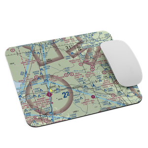 Griffin Airport (12TX) VFR Sectional Mouse Pad