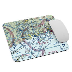 Groton New London Airport (GON) VFR Sectional Mouse Pad