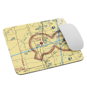 Gruver Municipal Airport (E19) VFR Sectional Mouse Pad