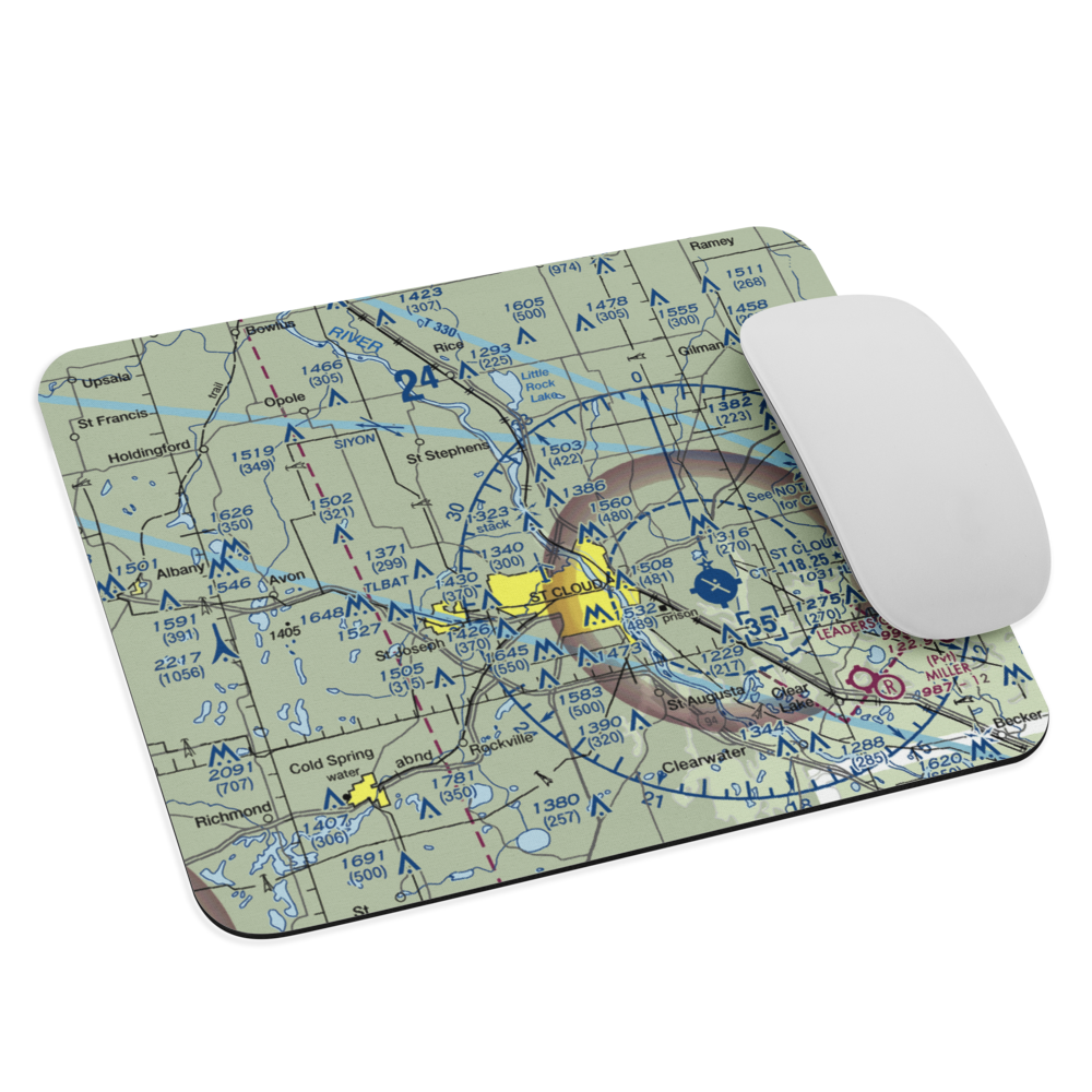 Guggenberger Airport (MY47) VFR Sectional Mouse Pad 