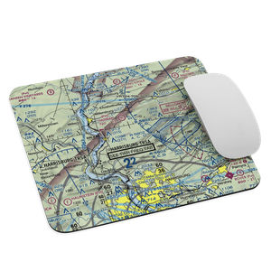 Gusler Airport (PA74) VFR Sectional Mouse Pad