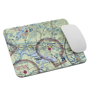 Gustafson Airport (OK34) VFR Sectional Mouse Pad
