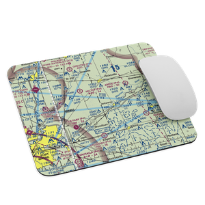 Gustin's /Private/ Airport (80IN) VFR Sectional Mouse Pad