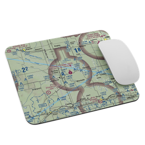 Guthrie County Regional Airport (GCT) VFR Sectional Mouse Pad