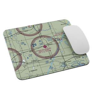 Gwinner Roger Melroe Field (GWR) VFR Sectional Mouse Pad