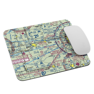 Hains Airstrip (12LS) VFR Sectional Mouse Pad