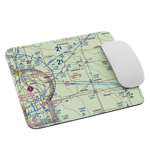 Hall Airport (0MO6) VFR Sectional Mouse Pad