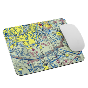 Hall Airport (69MY) VFR Sectional Mouse Pad