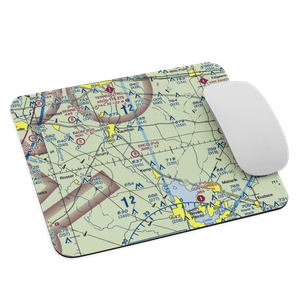 Hall Airport (K00) VFR Sectional Mouse Pad