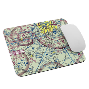 Hall Field (32NC) VFR Sectional Mouse Pad