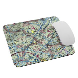 Hallett's Airport (8PN2) VFR Sectional Mouse Pad