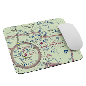 Hallettsville Municipal Airport (34R) VFR Sectional Mouse Pad