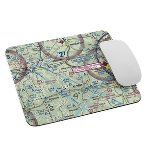 Hallick Farm Airport (WI66) VFR Sectional Mouse Pad