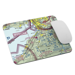 Hamburg Inc Airport (4G2) VFR Sectional Mouse Pad