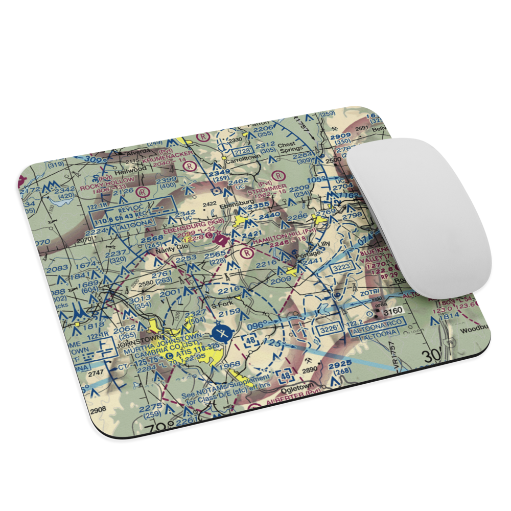 Hamilton Hill Airport (PS47) VFR Sectional Mouse Pad 