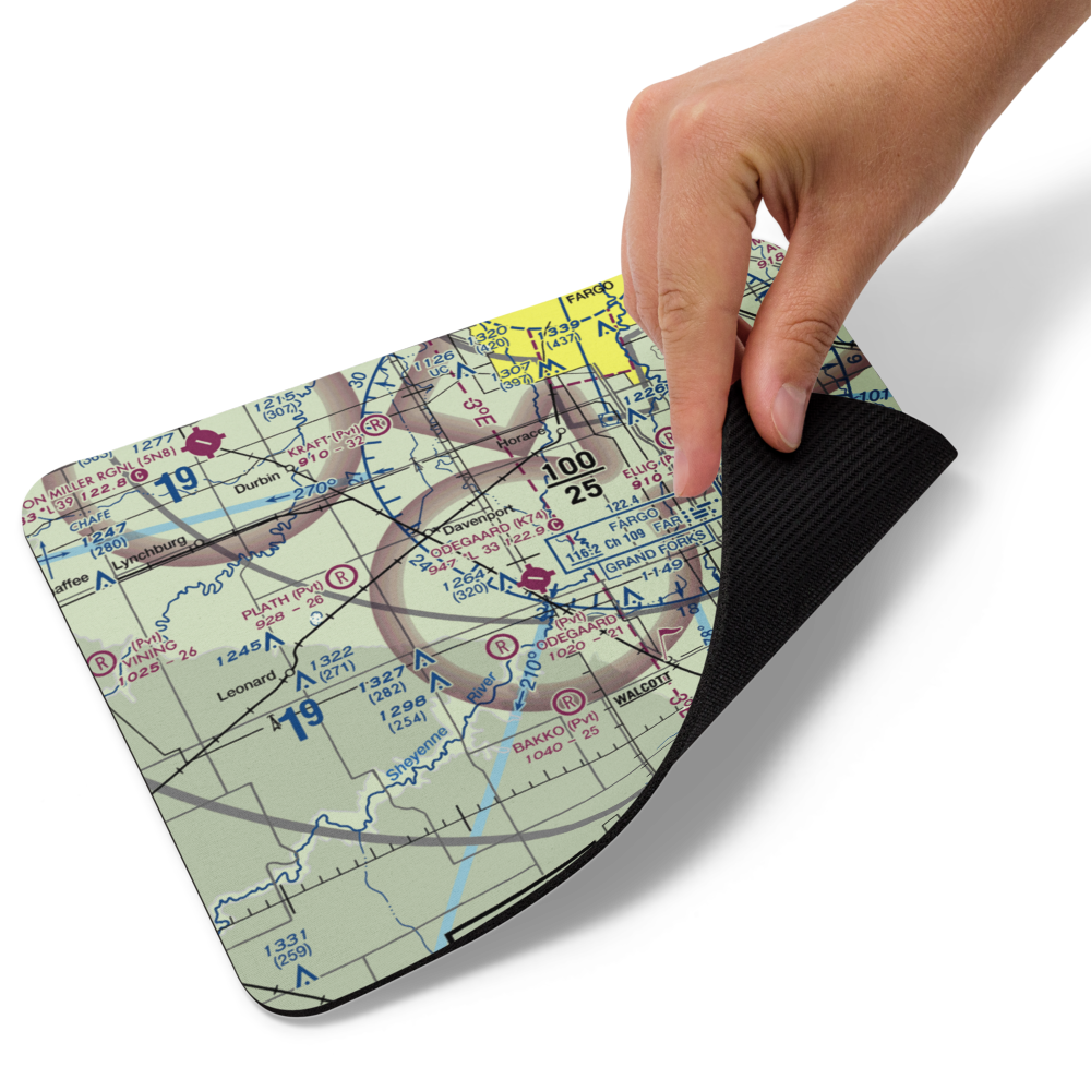 Hamry Field (K74) VFR Sectional Mouse Pad 