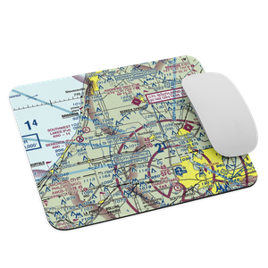 Hancock Airport (6MI6) VFR Sectional Mouse Pad