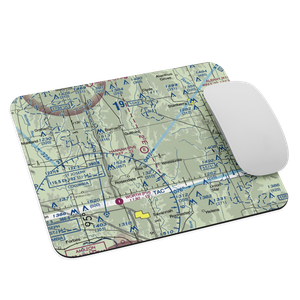 Hannah Airport (31MO) VFR Sectional Mouse Pad