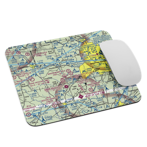 Happy Bottom Airport (30NC) VFR Sectional Mouse Pad
