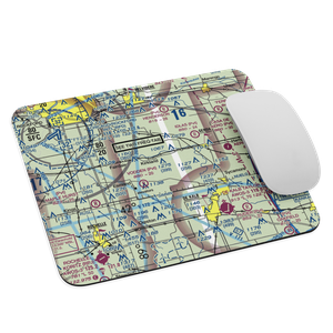 Harold Bunger Airport (16IL) VFR Sectional Mouse Pad